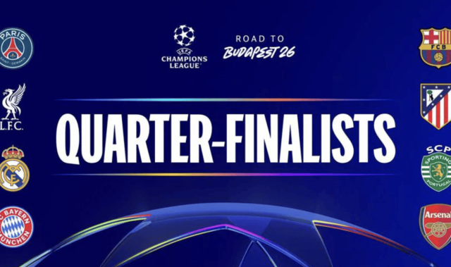 欧冠1/4决赛首回合前瞻：巴黎战利物浦士气高涨，巴萨马竞很激烈