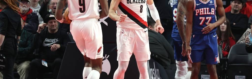 阿夫迪亚26+10杨瀚森2分1篮板 开拓者大胜76人取3连胜